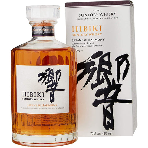 Japanese Suntory Hibiki 0,7l in 43% Harmony Giftbox Vol.