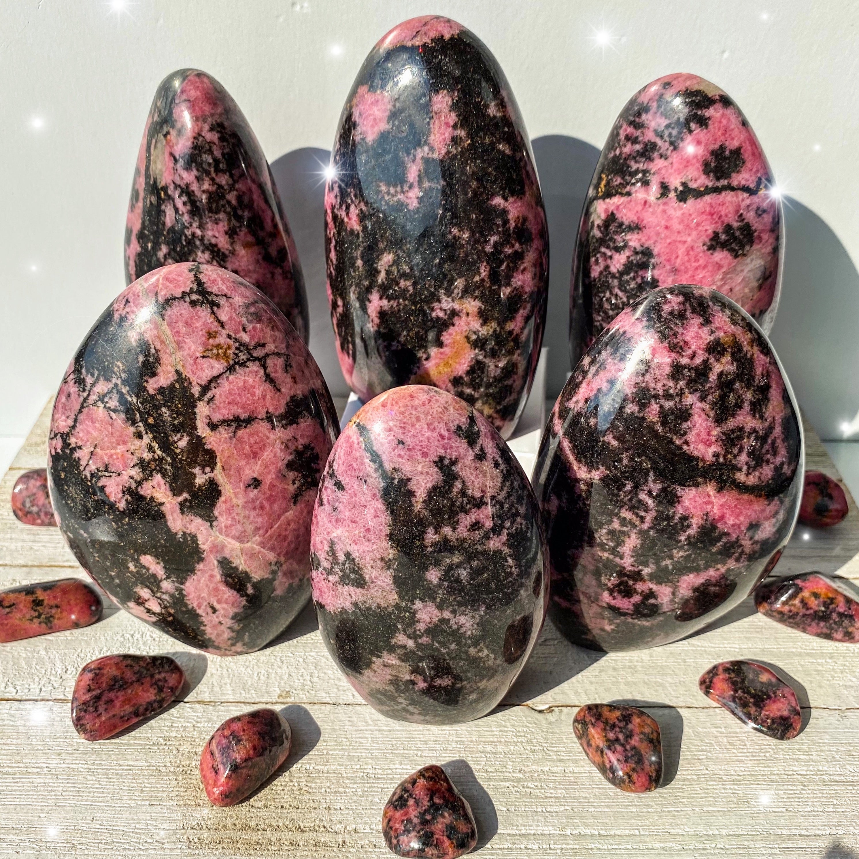 Rhodonite Freeforms