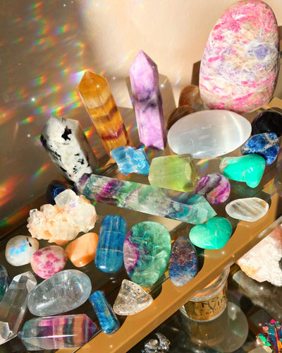 How to Cleanse Crystals with Elements of Nature - Rocks with Sass