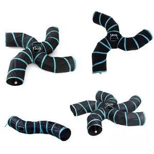 S Shape Pet Cat Tunnel Tube - Peanut's Pet Corner