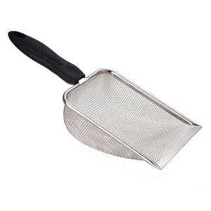 Stainless Steel food, Litter or Substrate Scoop - Peanut's Pet Corner - Stainless Steel Food Scoop