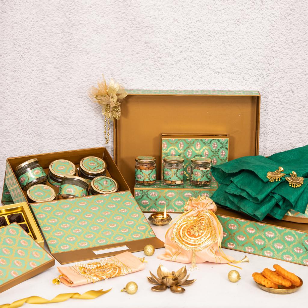 Wedding Trousseau gift Packing | Diy diwali decorations, Diwali diy, Wedding  gift wrapping