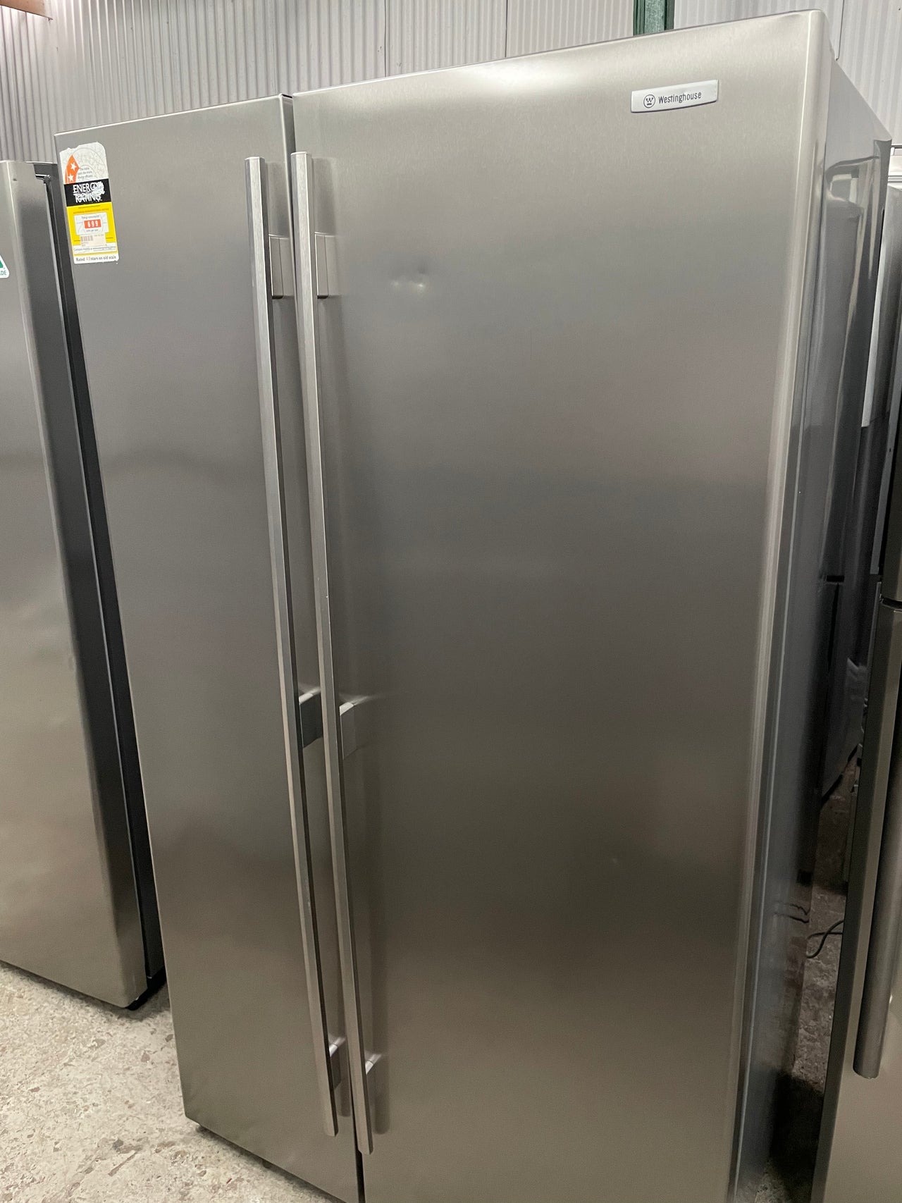 Second hand 700L Westinghouse Side By Side Fridge WSE7000SA | Second ...