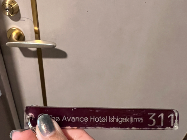 ジ・アバンスホテル石垣島　部屋の鍵