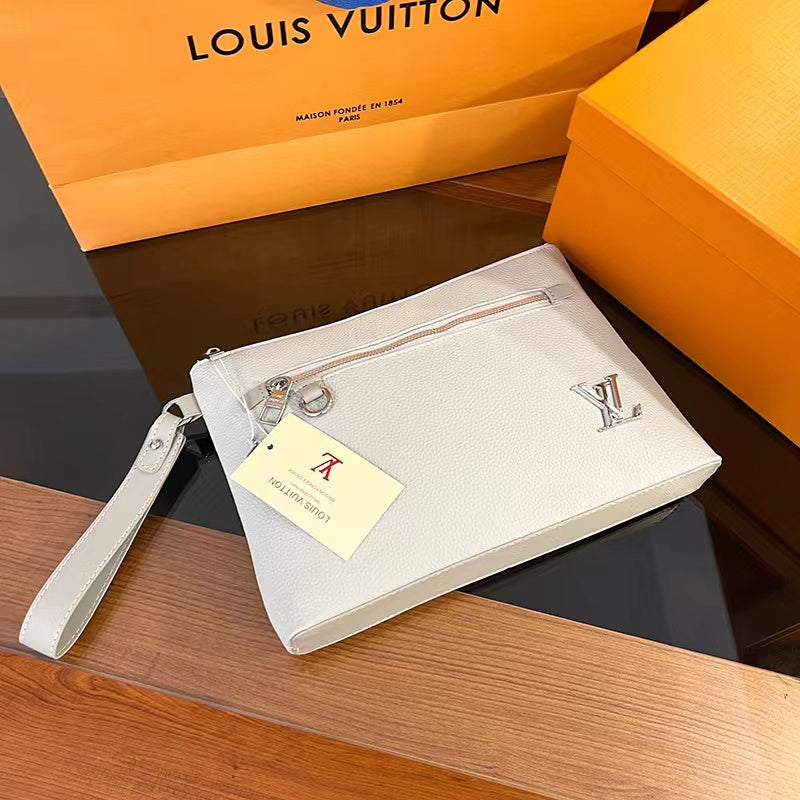 Louis Vuitton LV Monogram Zip Toiletry Bag Clutch Bag