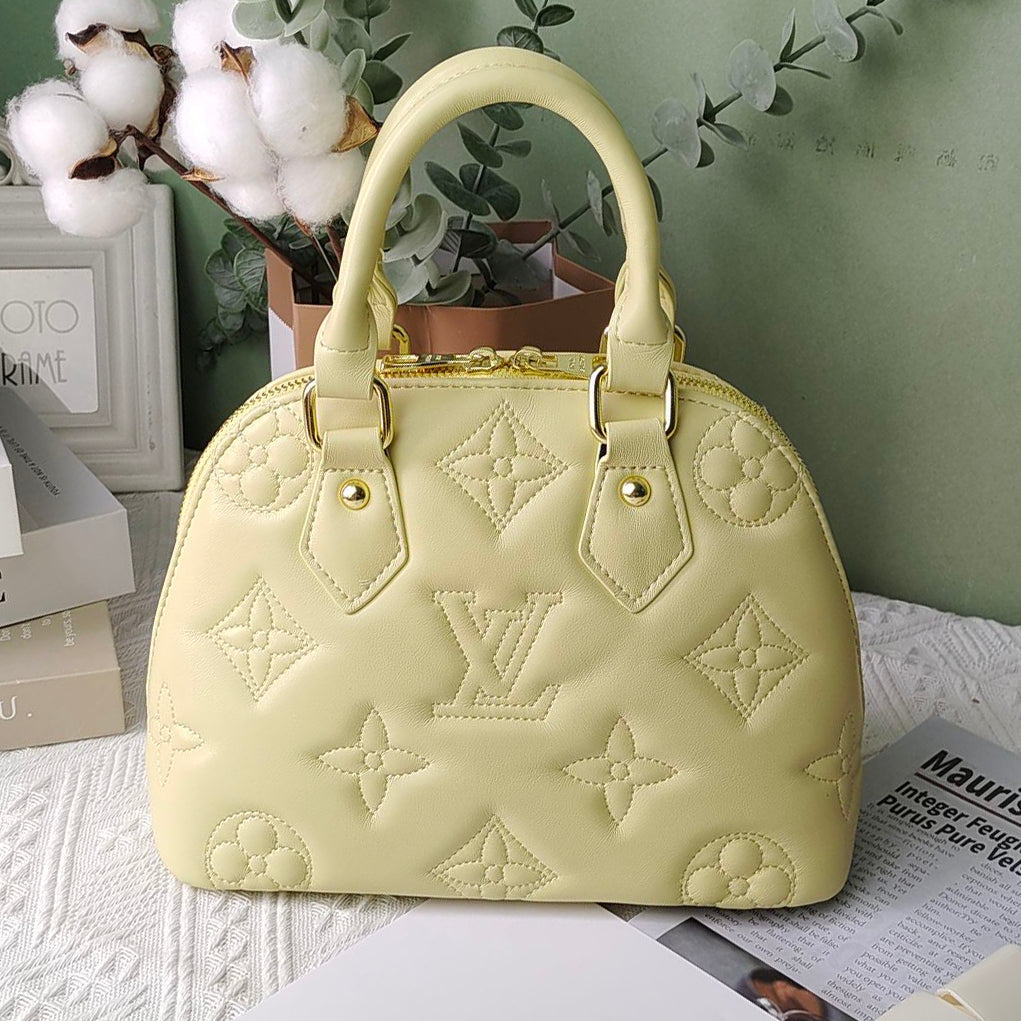 LV Louis Vuitton Fashion Embossed Tote Bag Shoulder Crossbody Sh