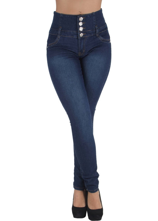 Jean Stretch Para Mujer New Sammy Waist 3438, JEANS