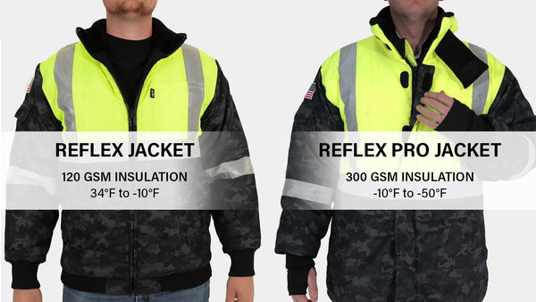 Valor Jacket Outwear Comparison