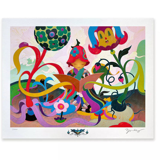 Flowers Blossoming in the world by Takashi Murakami - Guy Hepner, Art  Gallery, Prints for Sale