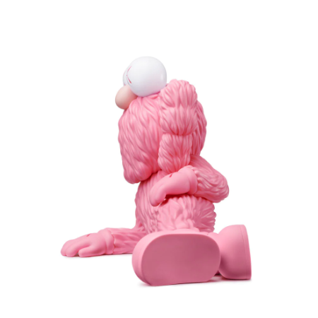 kaws time off pink-