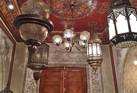 moroccan luxury lamps