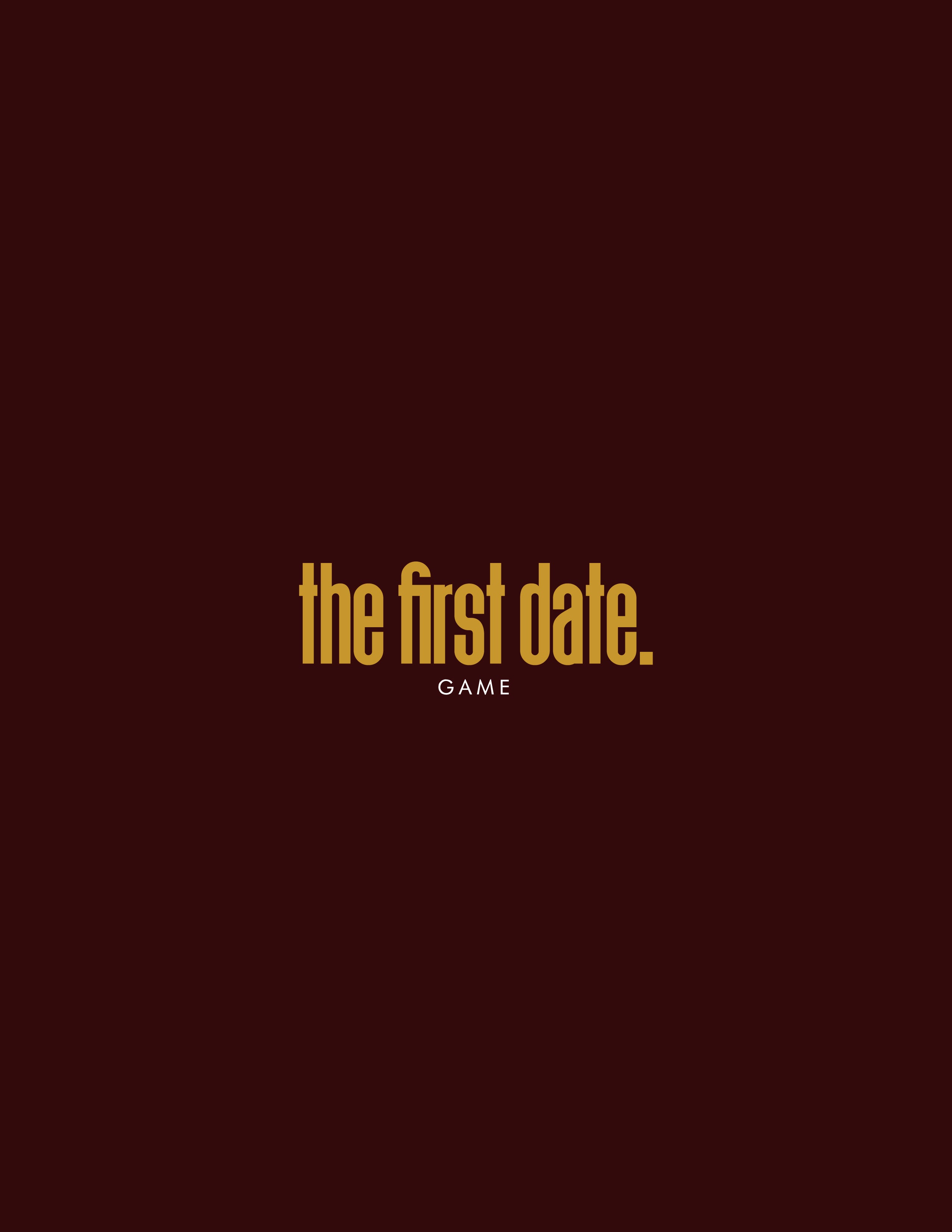THE FIRST DATE GAME