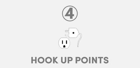 Hook up points