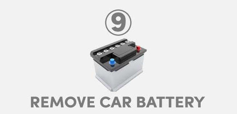 remove the car battery