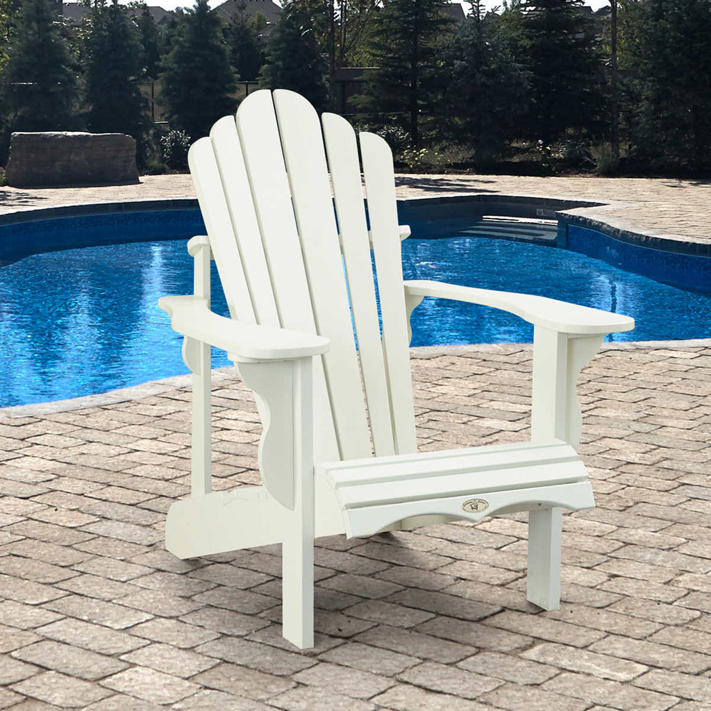 leisure line adirondack chair black