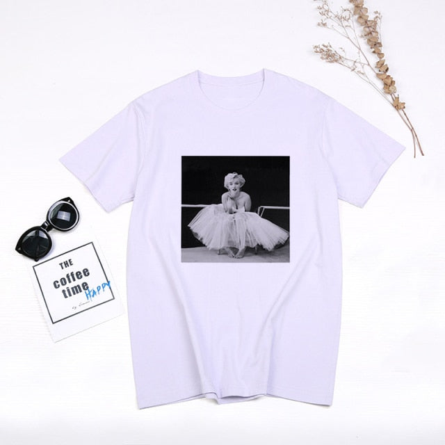 marilyn monroe t shirt zara