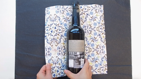 Christmas Gift Wrapping Day 8 Fastest Easiest Way To Wrap A Bott Lavender Home