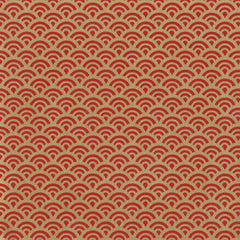 Japanese Sea Waves Pattern Seigaiha