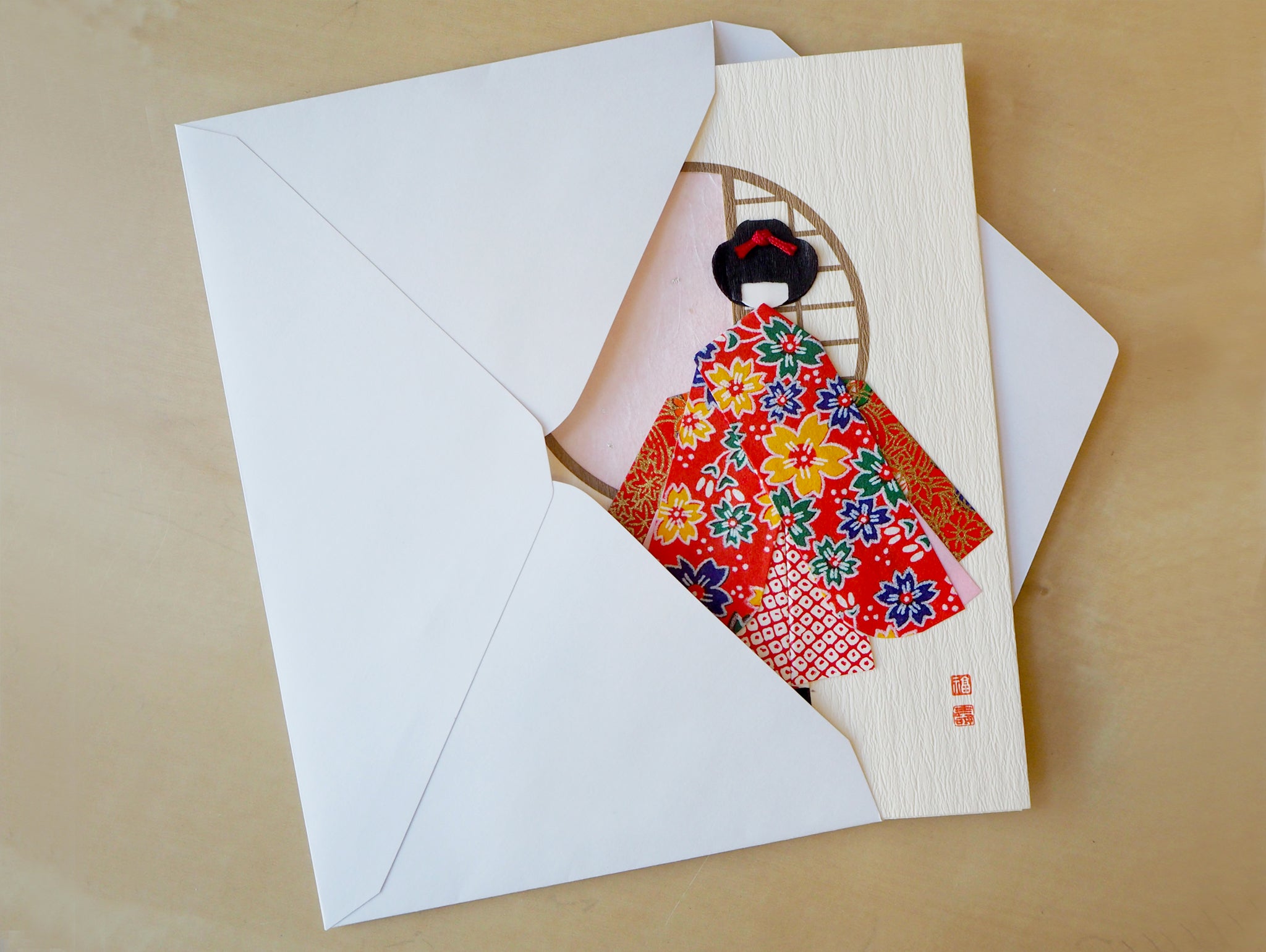 Craft and Chat : Kimono Card 