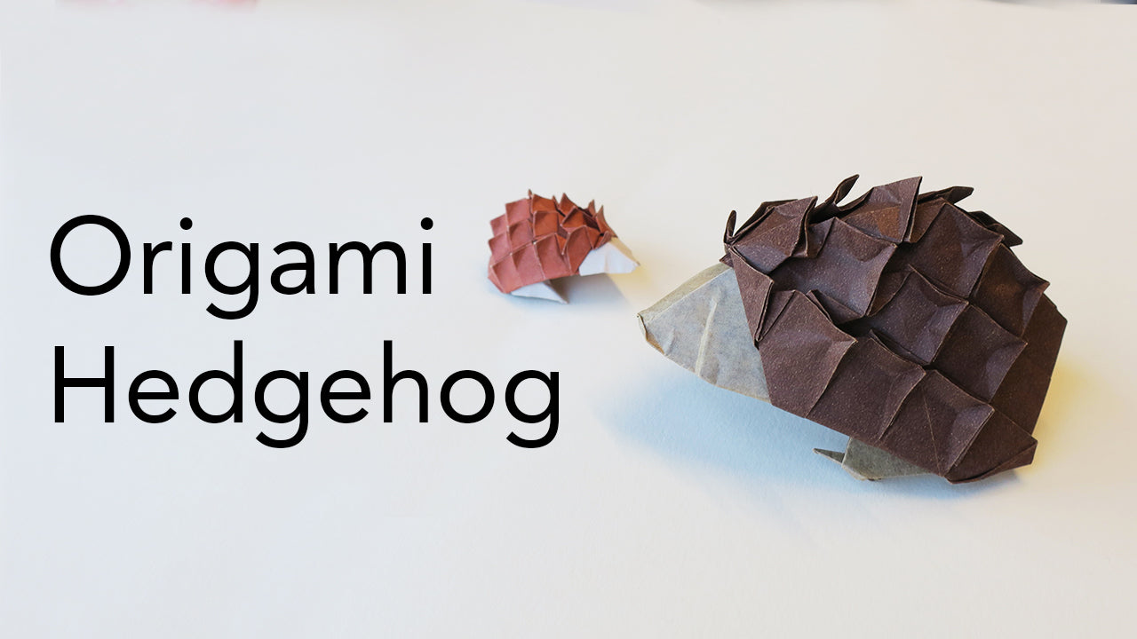 Origami Hedgehog Tutorial