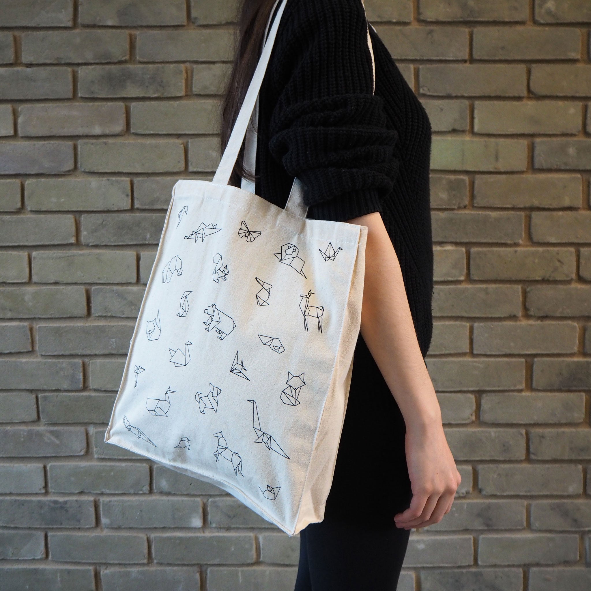 tote bag geometric