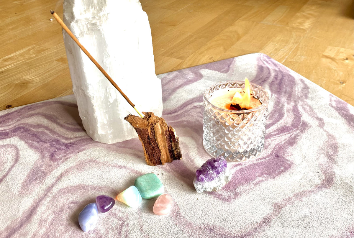 meditation with crystals how to