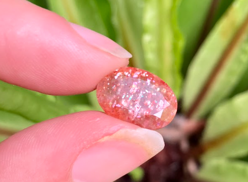 best quality sunstone crystal faceted gemstone for confidence and self love australia sunstone