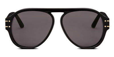 DIOR DiorSignature S1U 55 Brown Grad & Gold Sunglasses
