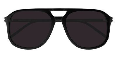 New flat metal round sunglasses Saint Laurent SL250 col. 006 gold, Occhiali