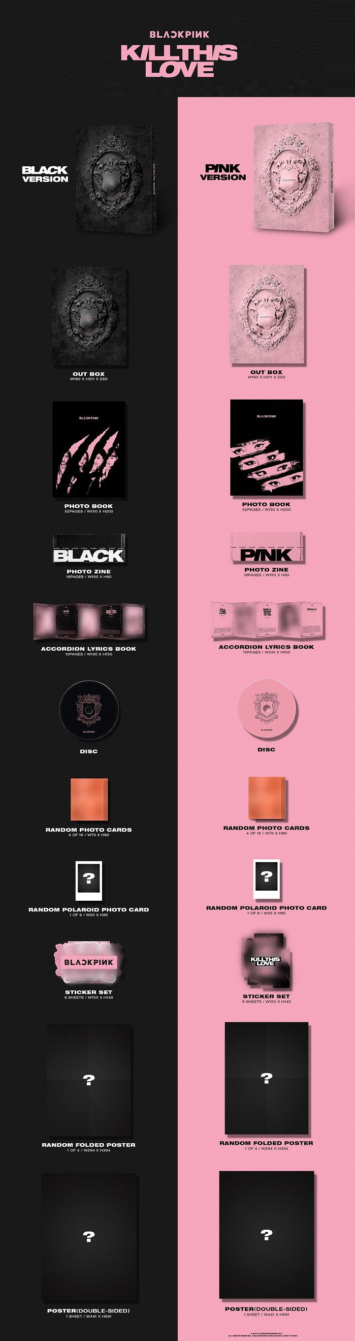 Buy Blackpink - Kill This Love - 2nd Mini Album