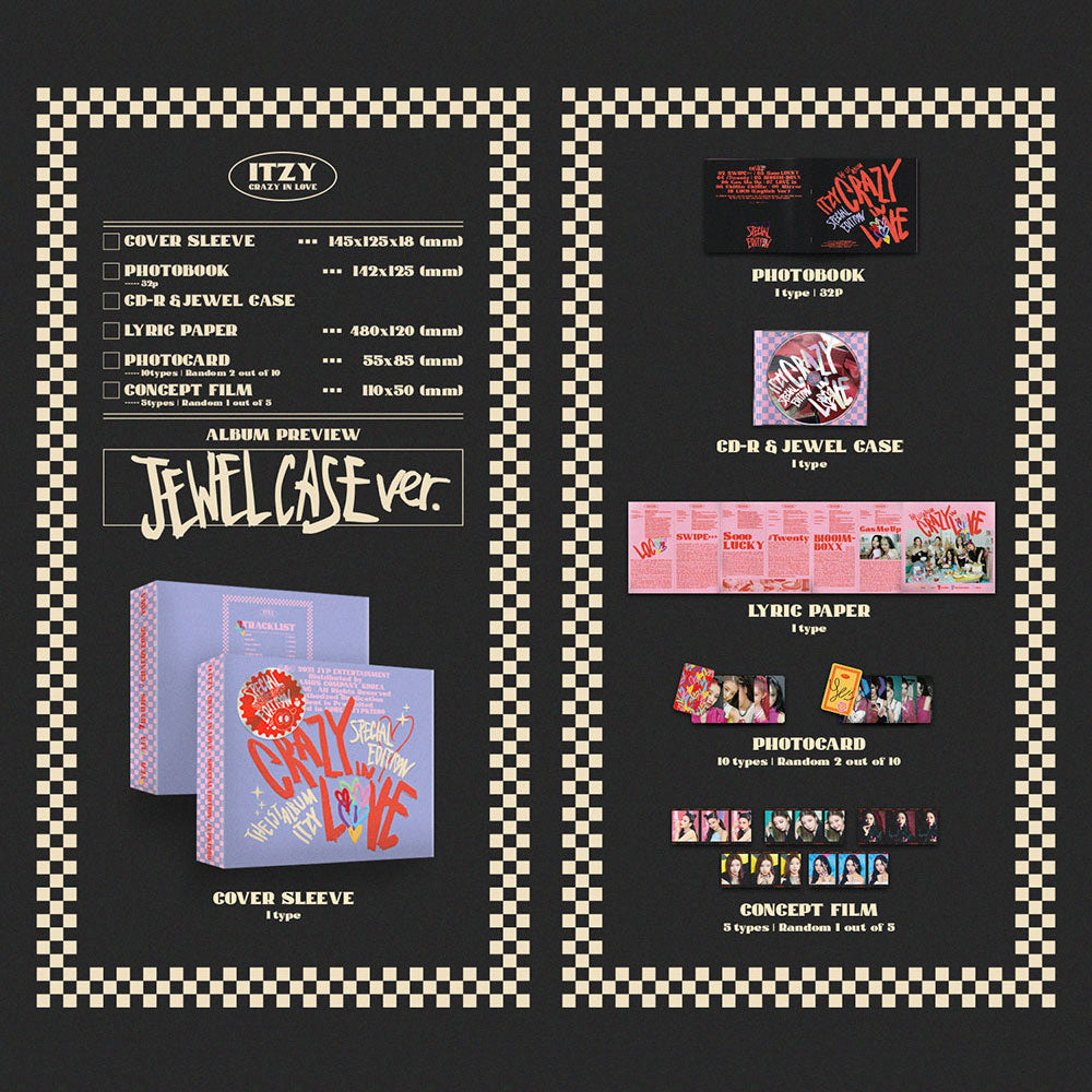 ITZY - The 1st Album CRAZY IN LOVE Special Edition - Photobook Ver.