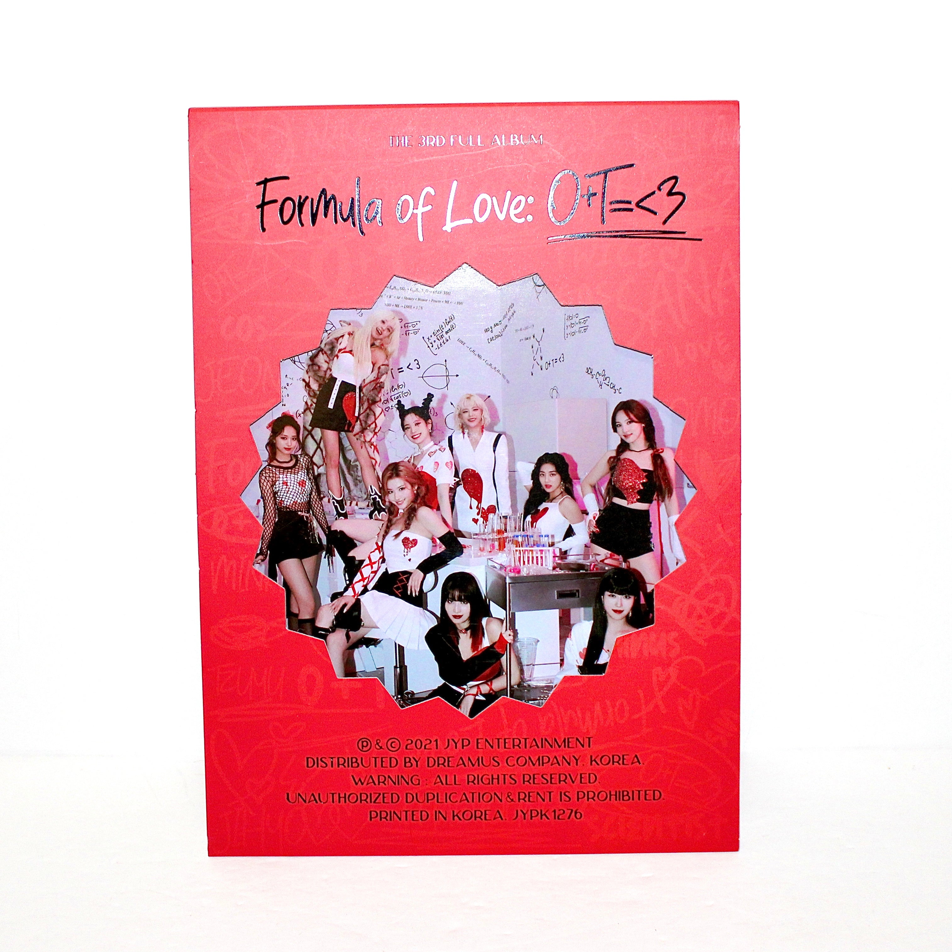 TWICE 3rd Album - Formula of Love: O+T=<3 | Result File Ver