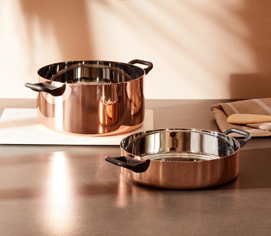copper cookware set