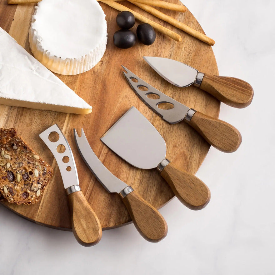 knife and cheese board sets