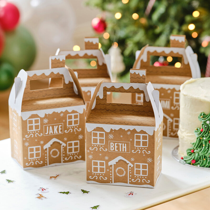 Christmas House Cute Box