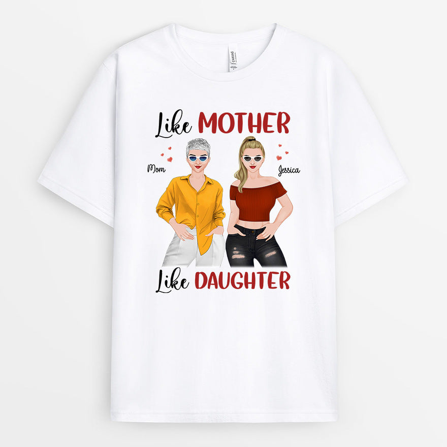 Mother Daughter personalised t-shirts