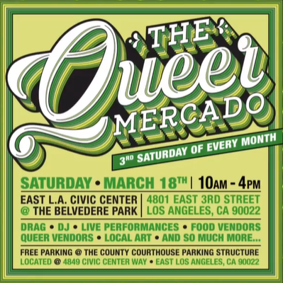 Queer Mercado LGBT Vendor event at the East LA Civic Center in Los Angeles, CA