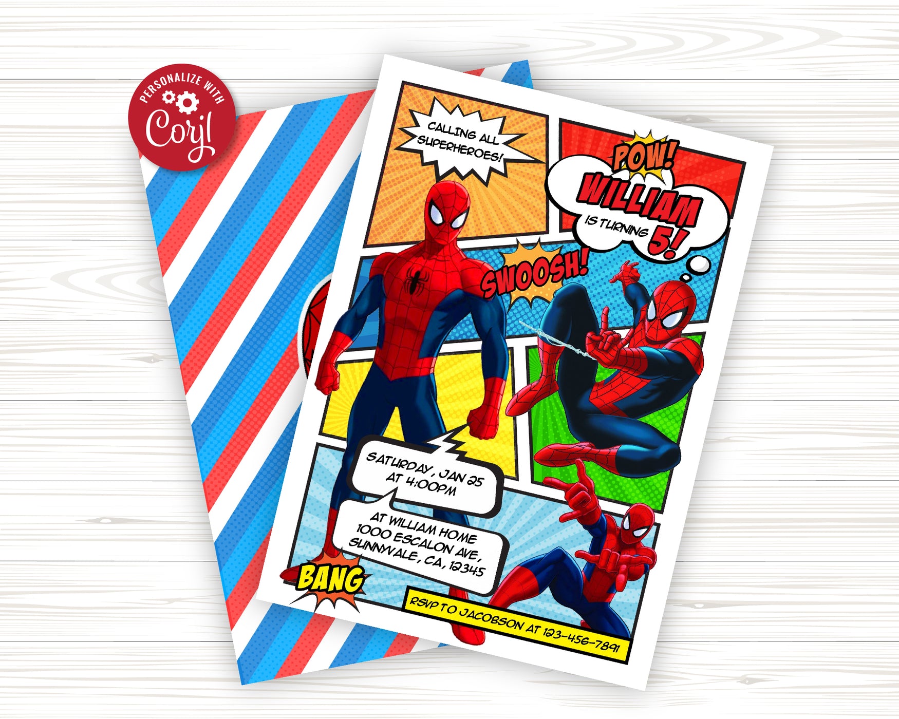Spiderman Invitation | Birthday Party Invitation | Superhero Invitation |  Digital Invitation | Spiderman Party | spiderman party supplies | spiderman  party supplies asda – kidszoneparty