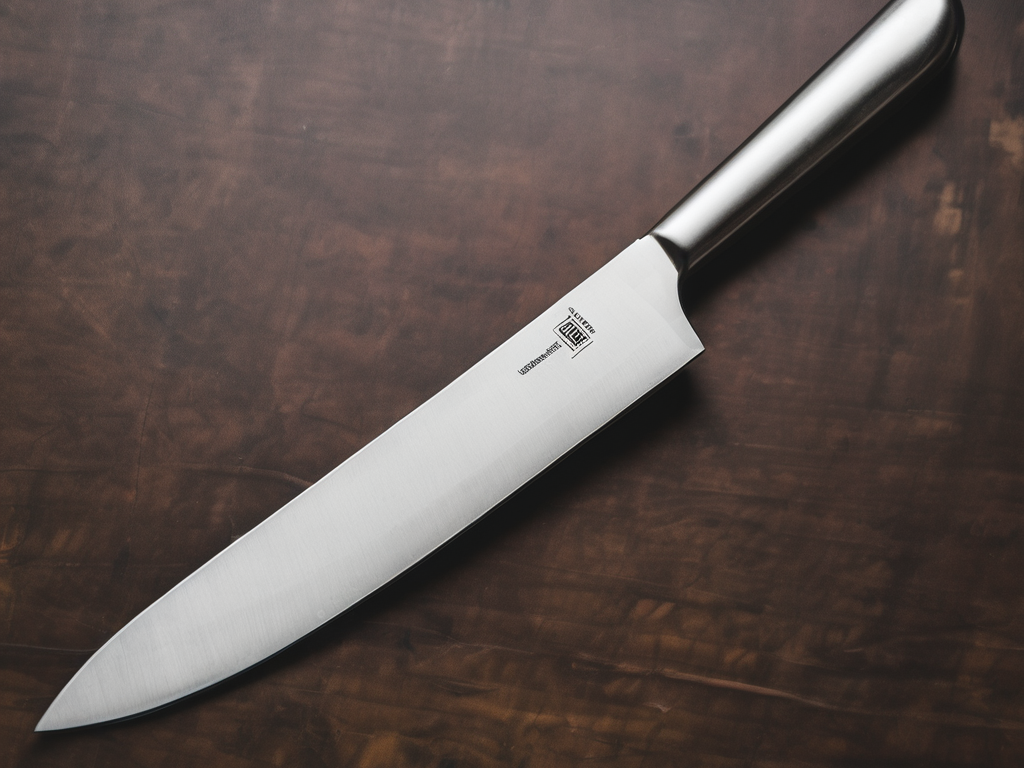 stiff knife in kitchen