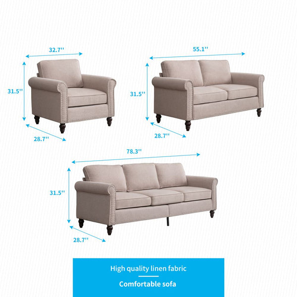 Free Combination Sectional Sofa Set