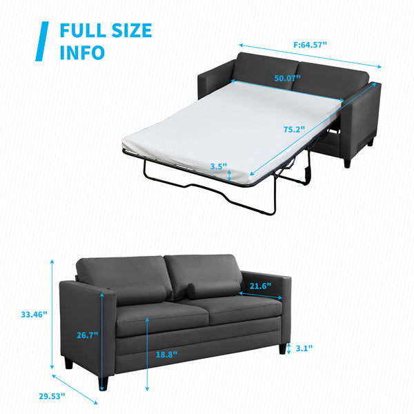 Mjkone Pull Out Sofa Bed