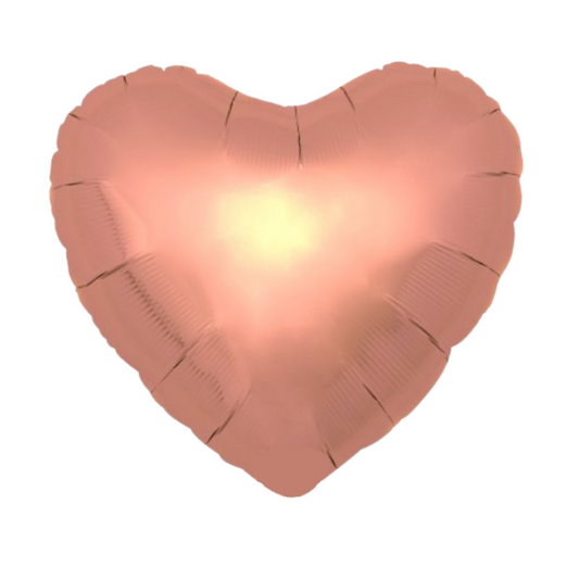 Rose Gold Heart Balloon