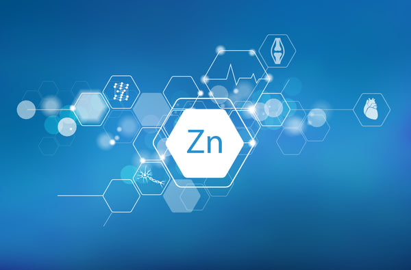 Zinc in periodic table. Benefits of zinc 