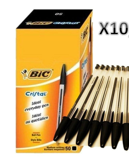 BIC Cristal Original Ballpoint Pen Blue Medium 0.4 mm Pack of 50