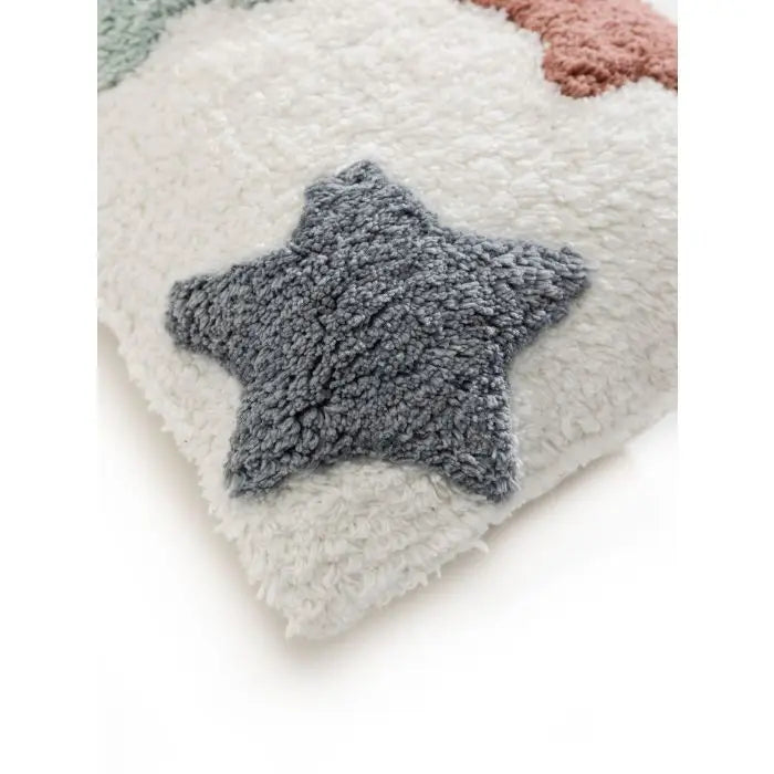 housse de coussin lavable etoiles