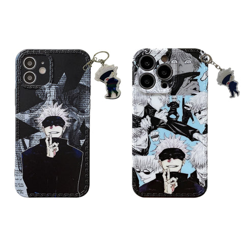 Phone Case with Anime Keychains