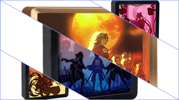 Illuminated Anime Light Box: Bring Your Favorite Characters to Life 