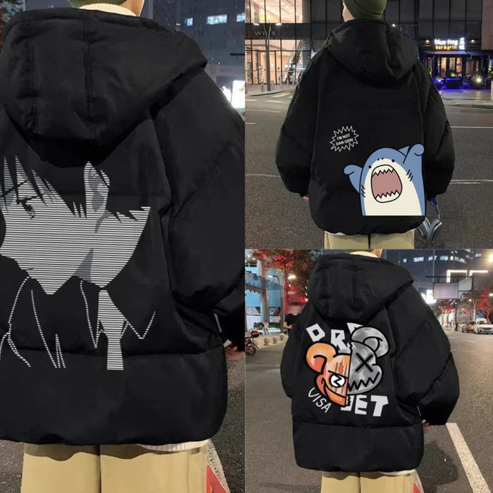 Anime Puffer Jacket, High Quality Anime Puffer jacket