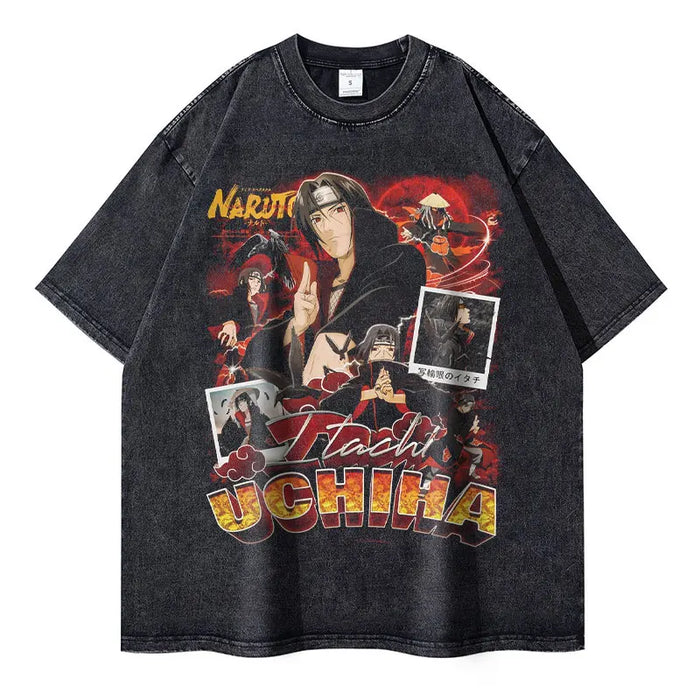 Naruto Vintage T-shirt | High Quality Anime Tshirt | Anime