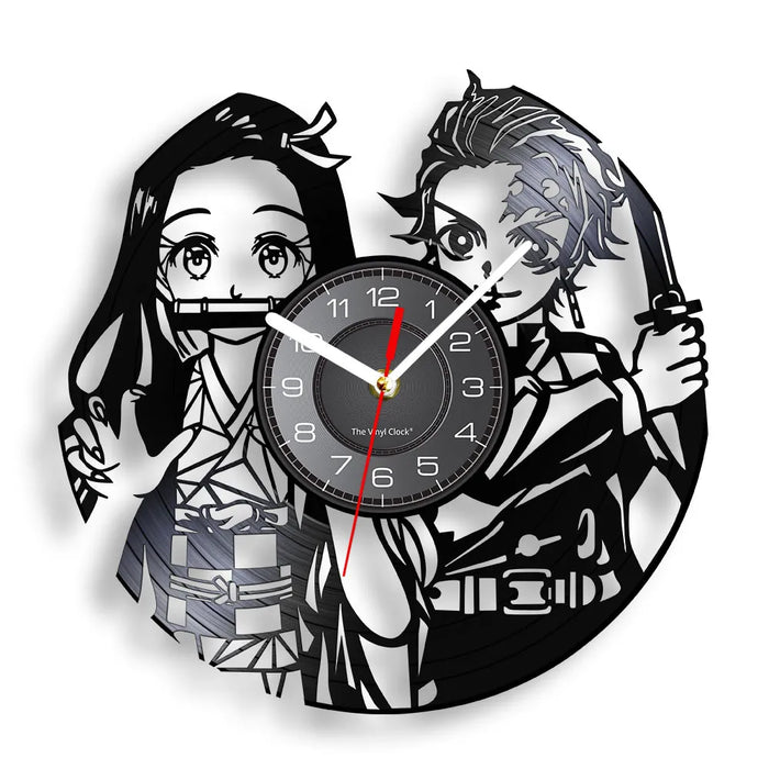 Initial D Manga Style Anime Wall Clocks